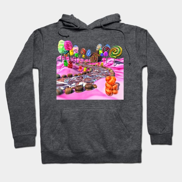 Pink Candyland Hoodie by BonniePhantasm